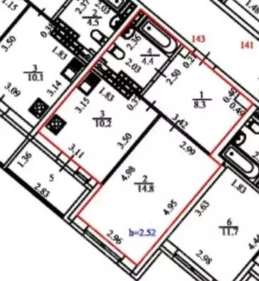 1-к кв. Свердловская область, Екатеринбург бул. Петра Кожемяко, 16 ... - Фото 1