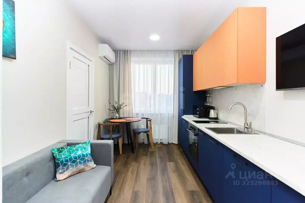 1-к кв. Тюменская область, Тюмень Новгородская ул., 9А (25.0 м) - Фото 1