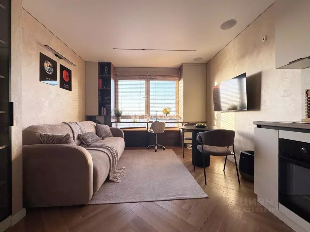 Студия Москва Барклая ул., 6Ак1 (24.7 м) - Фото 1