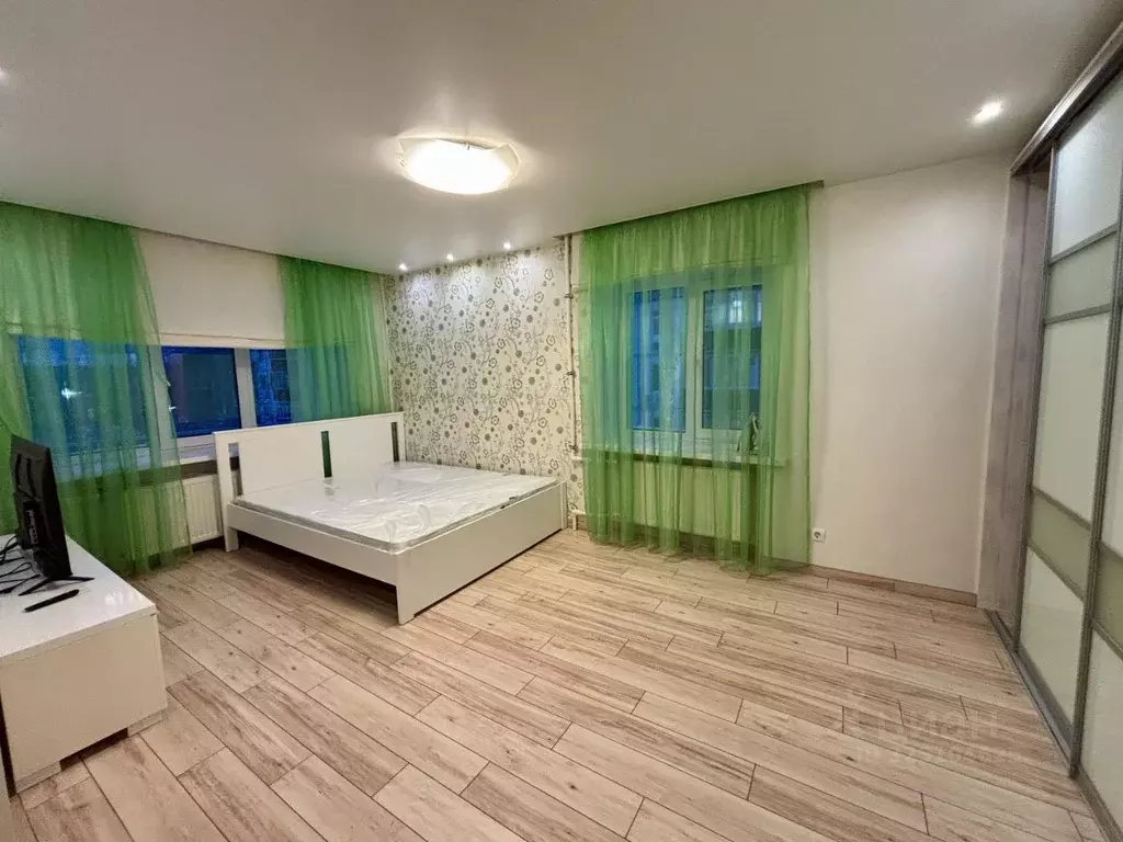 1-к кв. Татарстан, Казань ул. Шамиля Усманова, 12 (30.2 м) - Фото 1