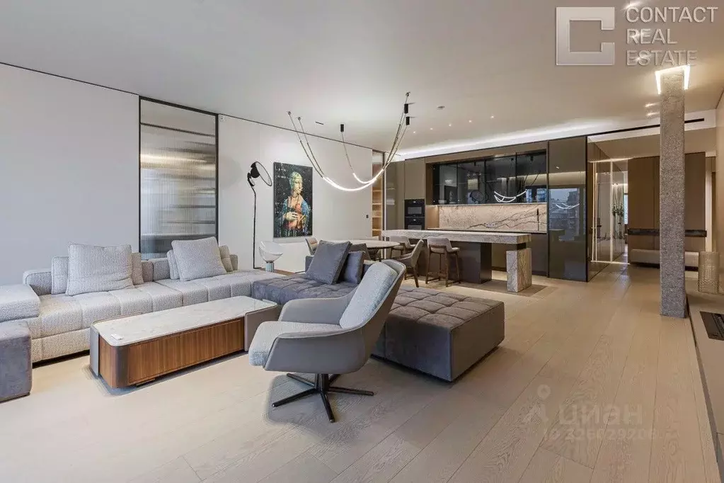 4-к кв. Москва ул. Большая Полянка, 44 (168.0 м) - Фото 1