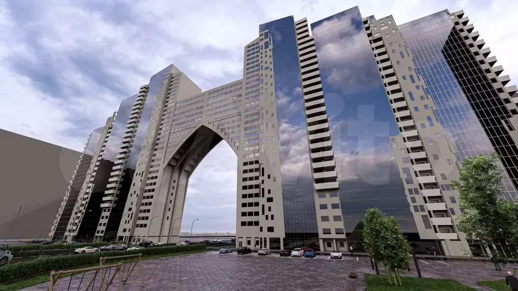 2-к. квартира, 73,2 м, 5/29 эт. - Фото 1