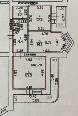 2-к кв. Орловская область, Орел ул. Лескова, 3 (83.3 м) - Фото 1