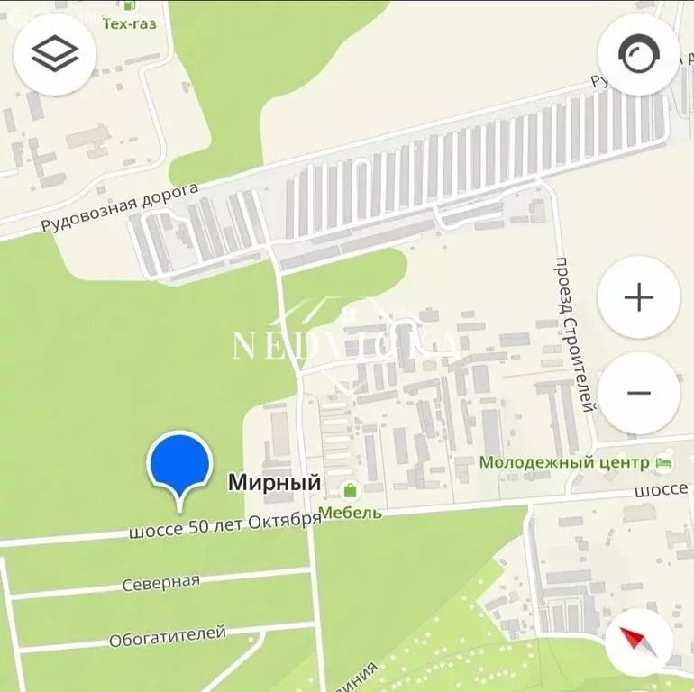 Участок в Мирный, улица Елагиной, 11 (11 м) - Фото 0
