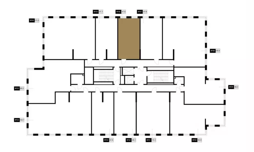 Офис в Москва Кастанаевская ул., 16А (48 м) - Фото 2