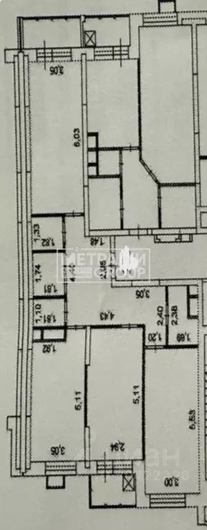 3-к кв. Московская область, Королев Пионерская ул., 13к3 (91.5 м) - Фото 2