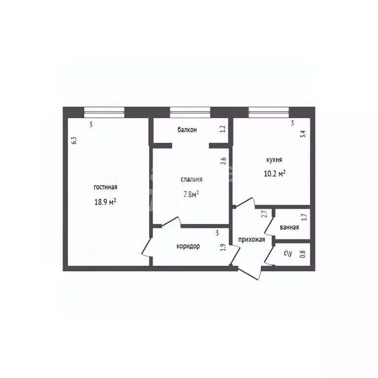 2-к кв. Дагестан, Дербентский район, с. Джалган ул. Дагестанская, 16 ... - Фото 2