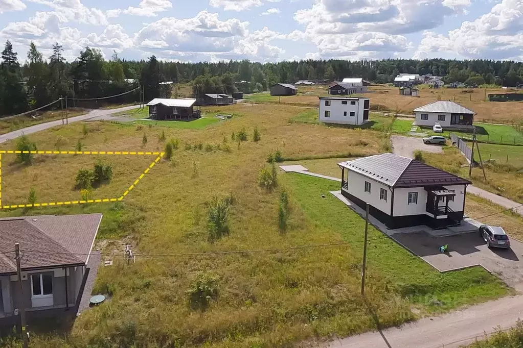 Участок в Ленинградская область, Приозерский район, пос. Сосново ул. ... - Фото 1