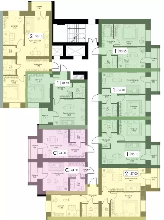 Студия Смоленская область, Смоленск пос. Загорье, Загорье жилой ... - Фото 2