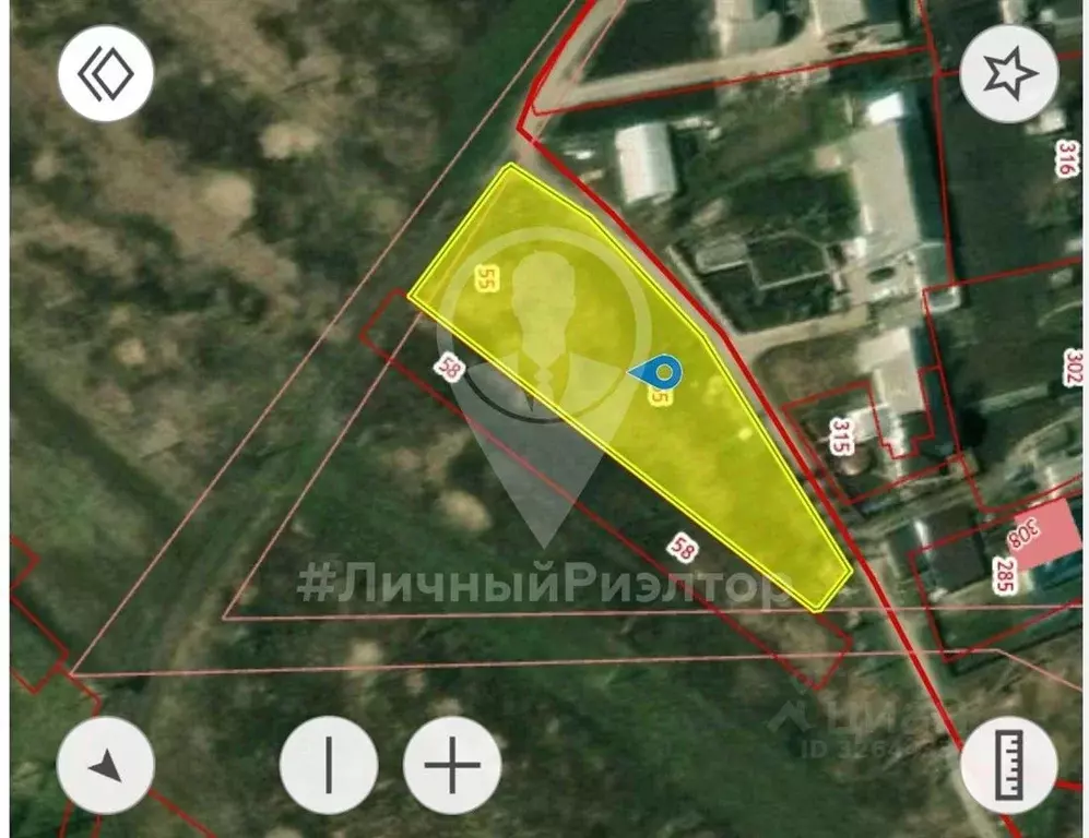 Участок в Рязанская область, Михайловский муниципальный округ, с. ... - Фото 2