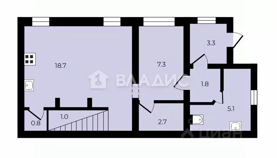 Дом в Владимирская область, Владимир ул. Героя России Кутузова, 68 ... - Фото 2