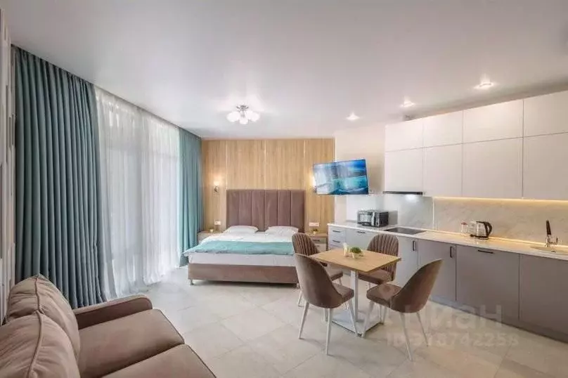 1-к кв. Крым, Ялта муниципальный округ, Кореиз пгт спуск Парковый, 11Б ... - Фото 2