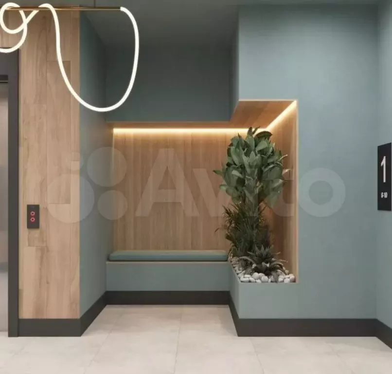 Квартира-студия, 29,8 м, 10/15 эт. - Фото 1