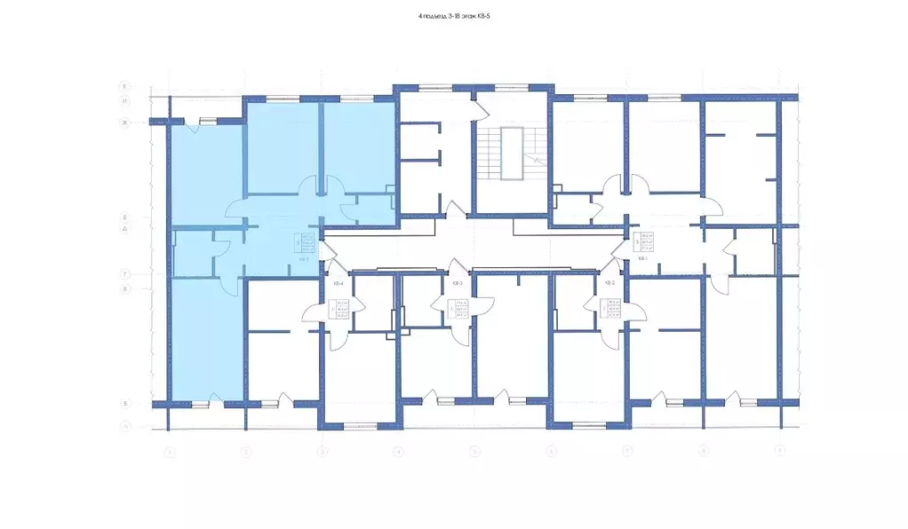 3-к кв. Воронежская область, Воронеж ул. Шишкова, 140Б/11 (89.4 м) - Фото 1