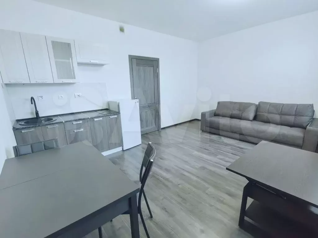 Квартира-студия, 27,4 м, 2/13 эт. - Фото 1