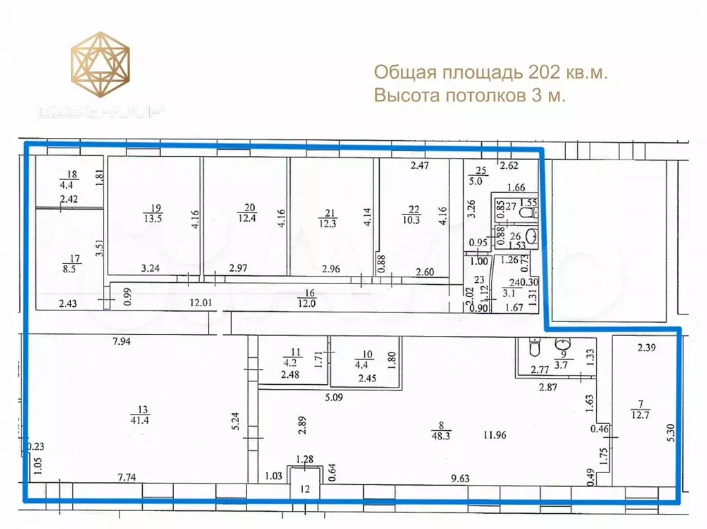 Свободного назначения, 202 м - Фото 0