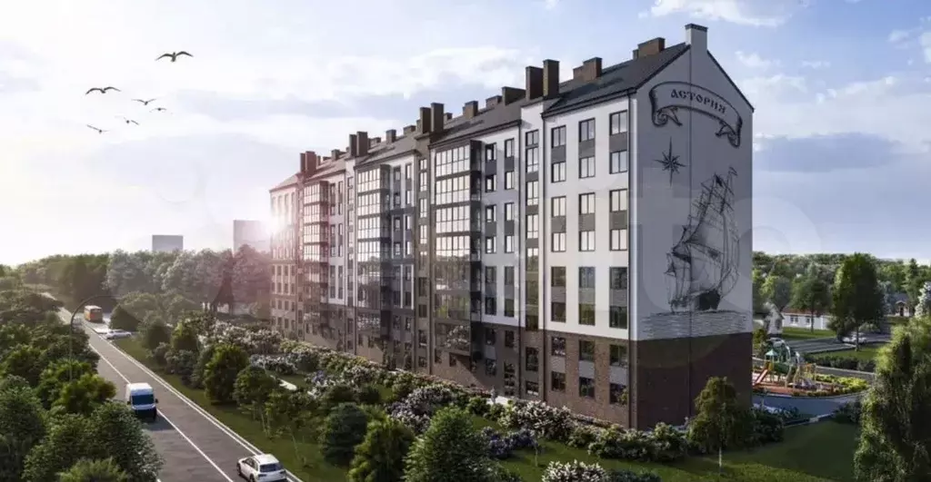 2-к. квартира, 59,5 м, 8/8 эт. - Фото 0