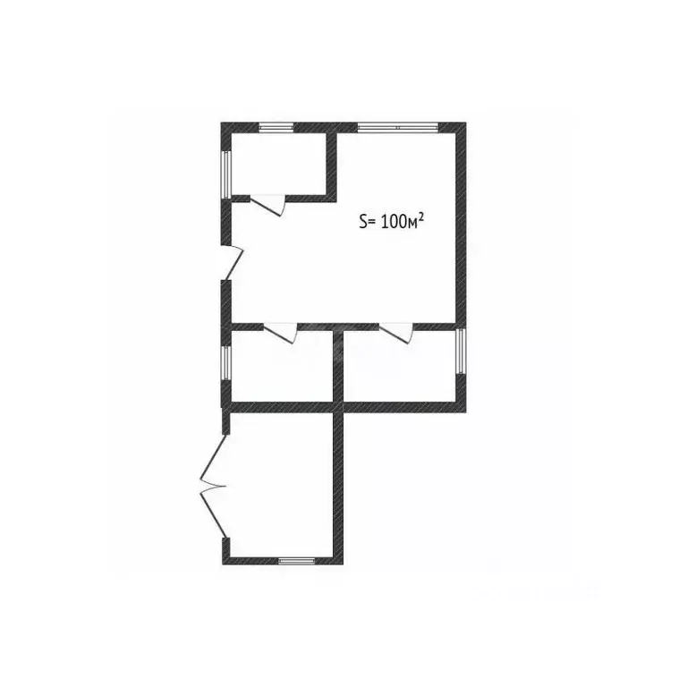 Дом в Брянская область, Брянский район, Добрунское с/пос, д. Тешеничи ... - Фото 1