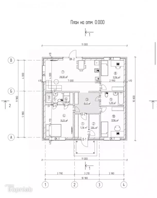 Дом в Амурская область, Благовещенский район, с. Чигири ул. Муромская ... - Фото 2