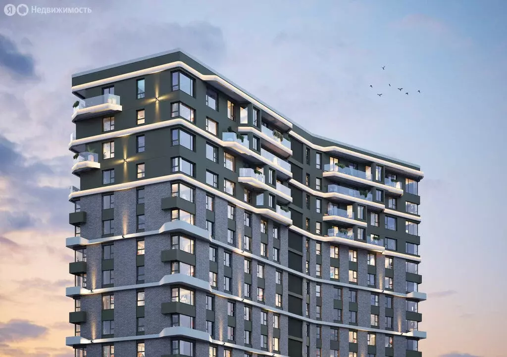 1-комнатная квартира: Тюмень, улица Николая Машарова, 2 (44 м) - Фото 2