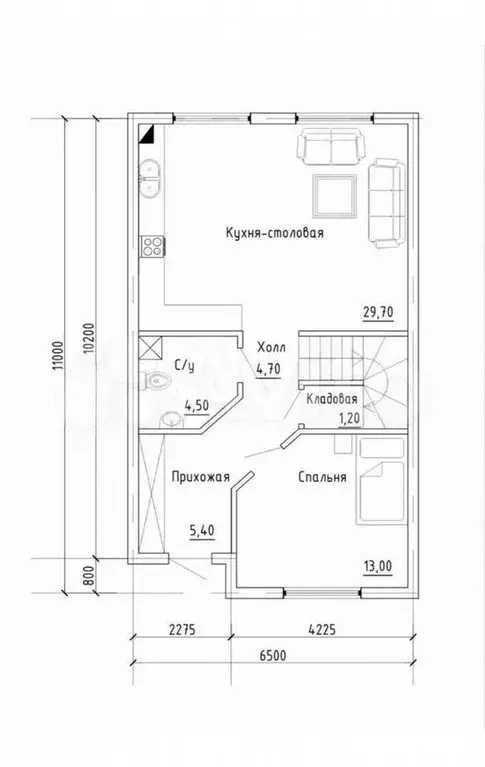 Таунхаус 170 м на участке 3 сот. - Фото 1