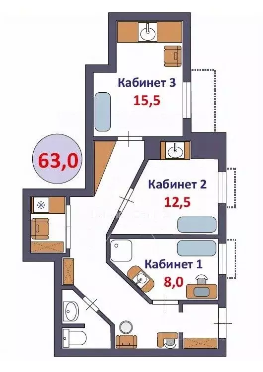 Помещение свободного назначения в Кировская область, Киров ул. ... - Фото 2