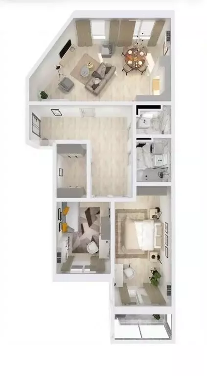 3-к кв. Карелия, Петрозаводск Перевалка-2 тер., Университетский ... - Фото 0