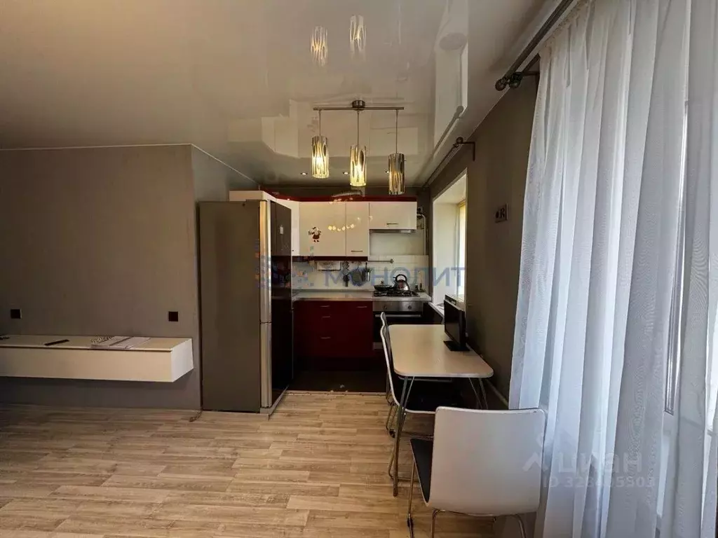 1-к кв. Нижегородская область, Нижний Новгород просп. Гагарина, 78 ... - Фото 1