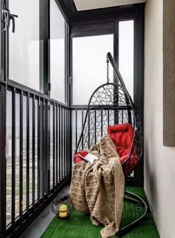 Студия Санкт-Петербург ул. Верхне-Каменская, 11к1 (24.0 м) - Фото 1