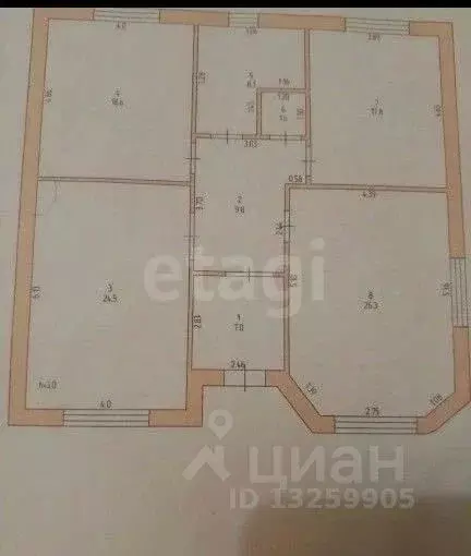 Дом в Липецкая область, Елецкий муниципальный округ, пос. Солидарность ... - Фото 2