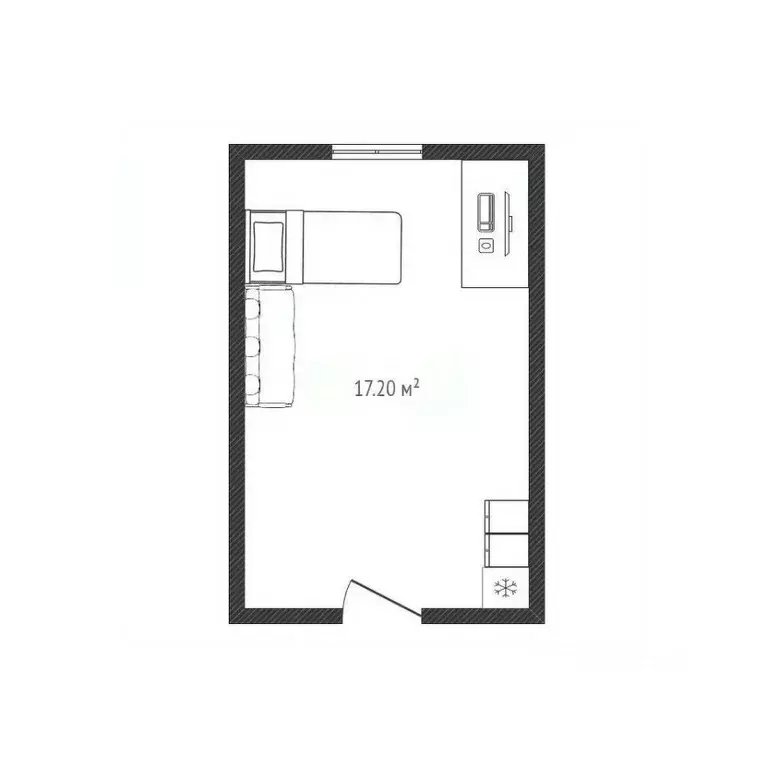 Комната Брянская область, Брянск ул. Красных Партизан, 30 (17.2 м) - Фото 2