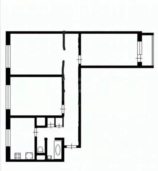3-к кв. Москва ул. Твардовского, 1 (63.5 м) - Фото 2