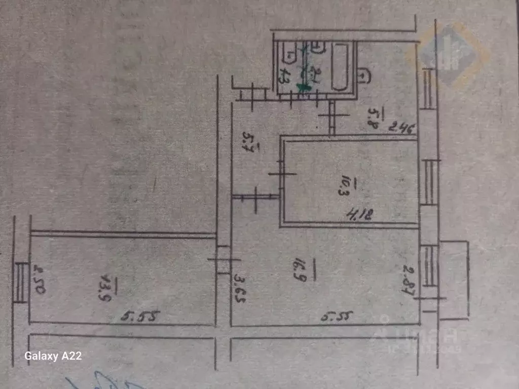3-к кв. Приморский край, Находка Пограничная ул., 10 (56.0 м) - Фото 2