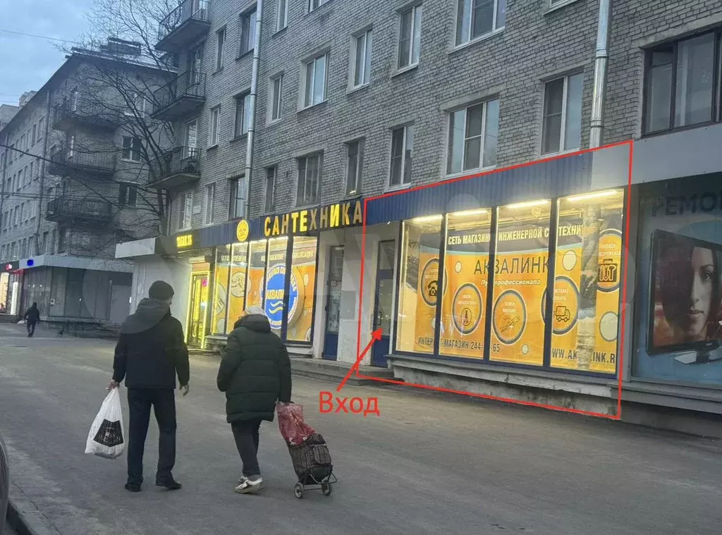 Помещение на входе с Магнитом, 45.6 м - Фото 1