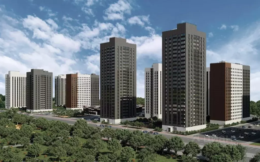 1-к кв. Оренбургская область, Оренбург Новое Оренбуржье жилой комплекс ... - Фото 2