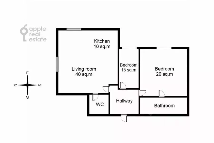 3-к кв. Москва 2-я Звенигородская ул., 11 (110.0 м) - Фото 2