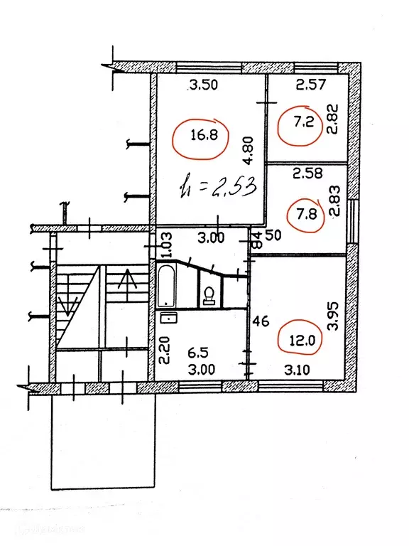 Продаётся 4-к квартира, 58.2 м - Фото 1