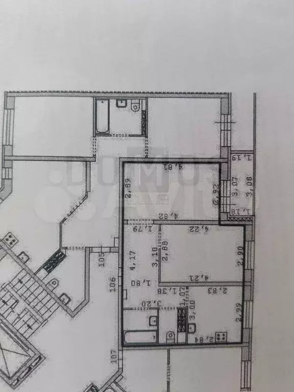2-к. квартира, 48,3 м, 6/8 эт. - Фото 0