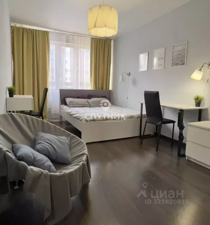 1-к кв. Московская область, Ленинский городской округ, Лопатино пгт ... - Фото 2