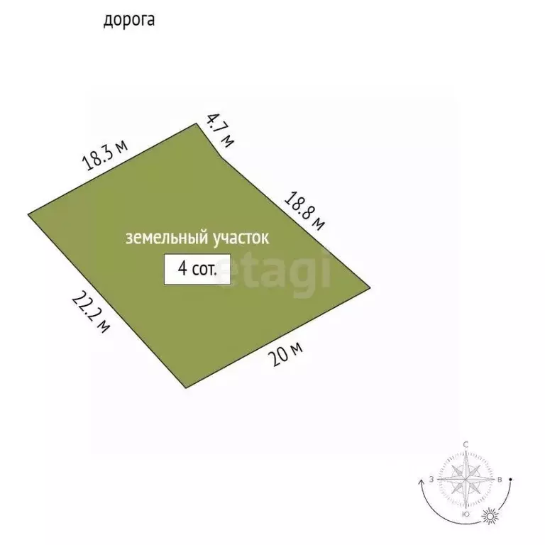 Участок в Крым, Симферопольский район, Добровское с/пос, Мраморное ... - Фото 2