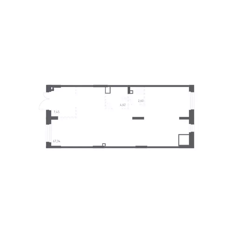 Помещение свободного назначения (82.01 м) - Фото 1