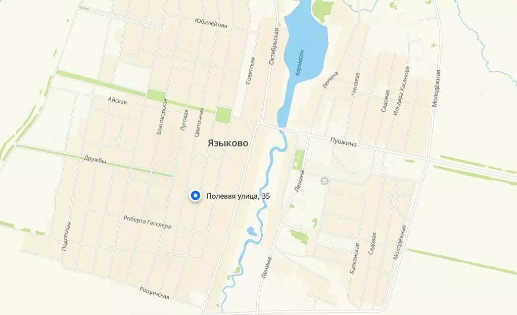 Участок в Башкортостан, Благоварский район, Языковский сельсовет, с. ... - Фото 2