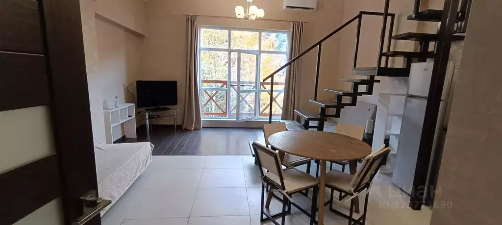 Свободной планировки кв. Краснодарский край, Сочи Красная Поляна пгт, ... - Фото 1