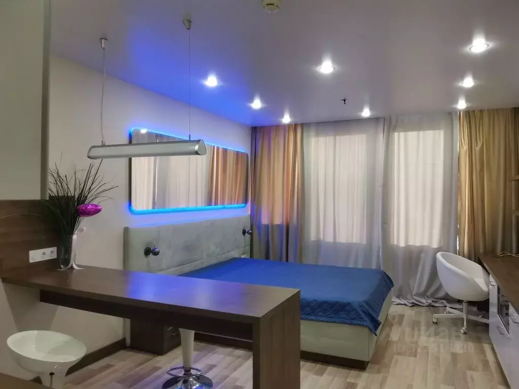 Студия Санкт-Петербург ул. Хошимина, 16А (28.0 м) - Фото 1