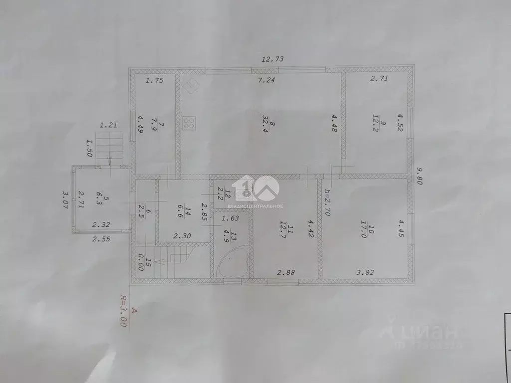 Дом, 199.2 м - Фото 1