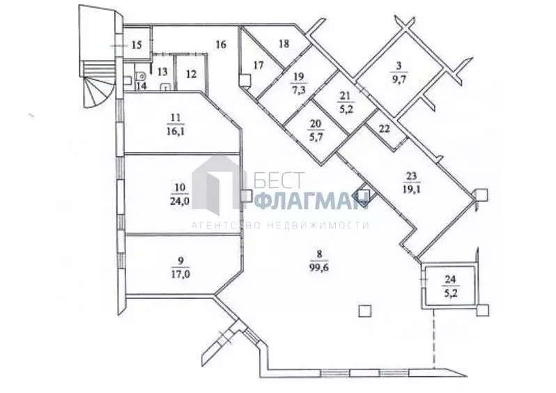 Офис в Московская область, Химки ул. Панфилова, 19с4 (239 м) - Фото 1