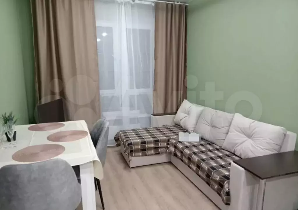 1-к. квартира, 36,6 м, 5/25 эт. - Фото 1