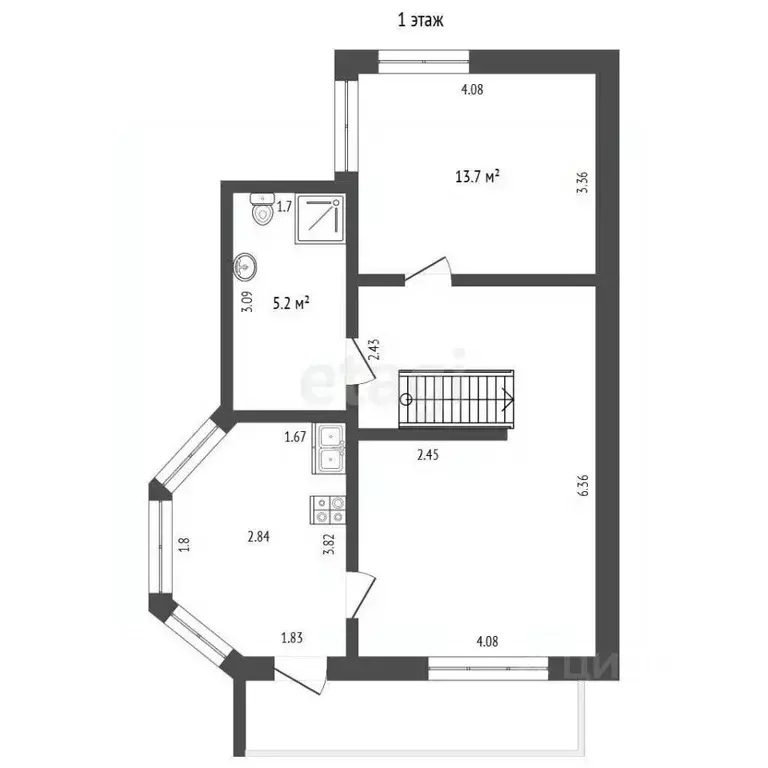 Дом в Камчатский край, Елизово Индустриец-1 Комбината ... - Фото 2