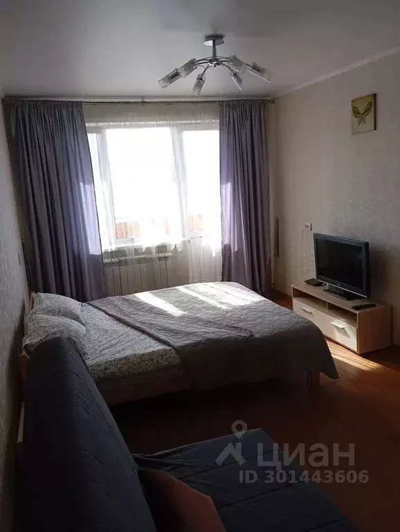 1-к кв. Татарстан, Казань ул. Фатыха Амирхана, 4А (33.0 м) - Фото 1