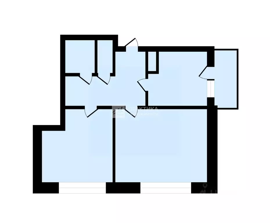 2-к кв. Москва пос. Рогово, ул. Березки, 10к3 (55.2 м) - Фото 2